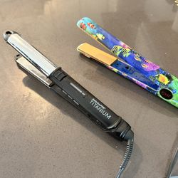 Ceramic & Titanium Flat Iron
