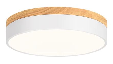 Modern Wood Flush Mount Ceiling Light