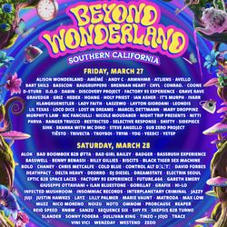 Beyond Wonderland 2 Day GA So-Cal