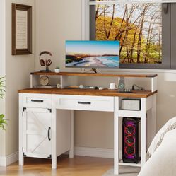 Farmhouse Executive Desk (Brand New)
