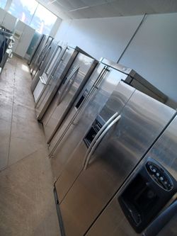 OPEN SUNDAYS!! Used refrigerators for sale French door/side by side/ Top freezer/Bottom freezer