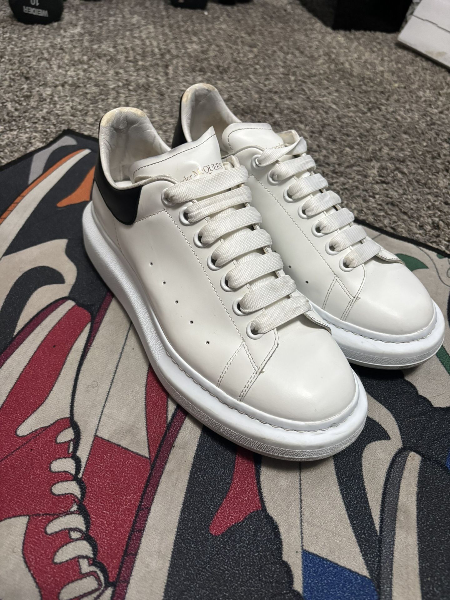 Black & White Alexander McQueen Sneaker