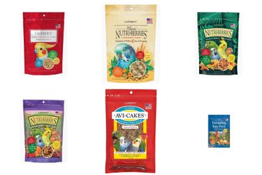Lafeber's Bird Food Bundle - 6 Items for Small Birds & Cockatiels