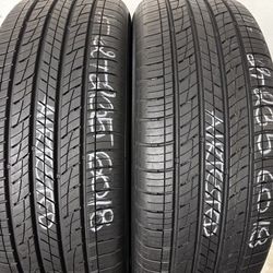 2 Tires 235 60 18 Kimho Crugen Hp71 Like New No Repairs