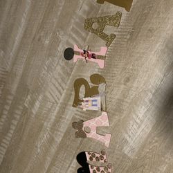 Wood Letters