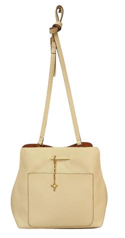 New MELIE BIANCO VEGAN LEATHER LELA DRAWSTRING BUCKET Bag