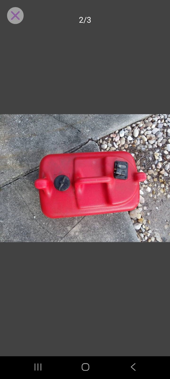 DuraTank 6 Gallon Portable  Gas Tank.