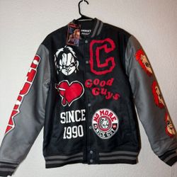 UNIVERSAL STUDIOS CHUCKY GOOD GUYS VARSITY HALLOWEEN HORROR JACKET 💀