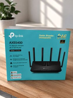 TP-Link Wi-Fi 6E Router, AXE5400