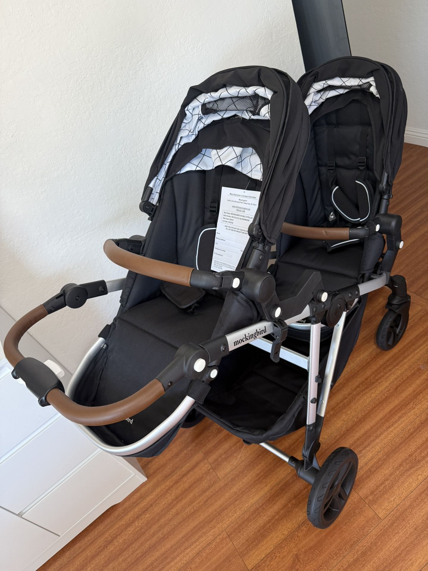 Mockingbird Double Stroller
