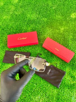 Cartier Buffs Clear Sung*lasses