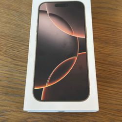 Brand new Apple iPhone 16 Pro (unlocked) 256gb