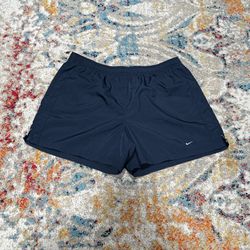Vintage Nike Navy Running Shorts