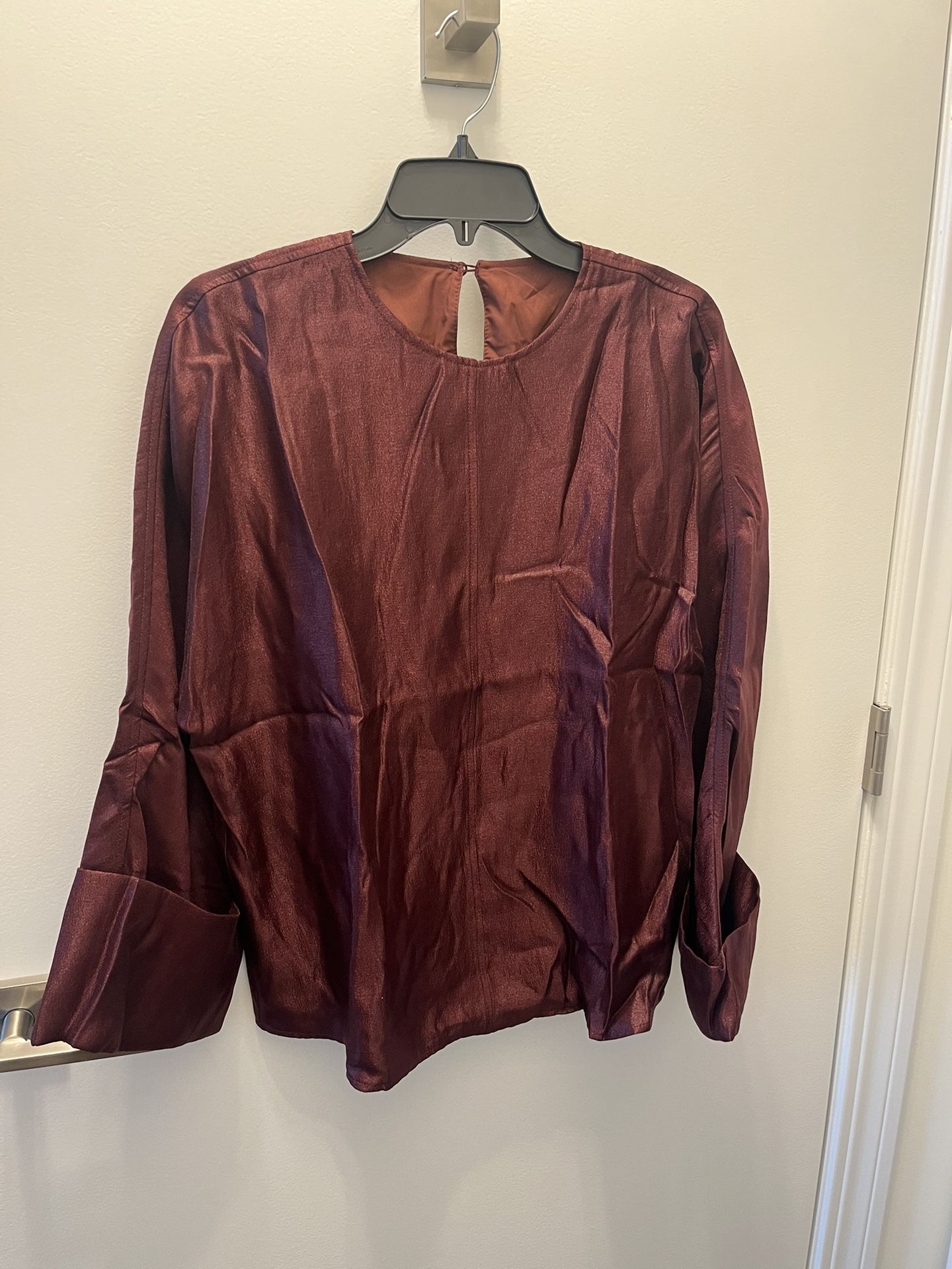 Brand New Burgundy Medium Size Top