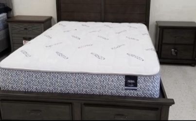 Queen mattress and box springs start at $150, kings start at $275! 50-80% off retail!