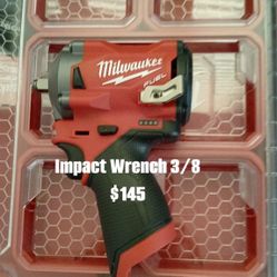 3/8 Impact Wrench Only No Battery 