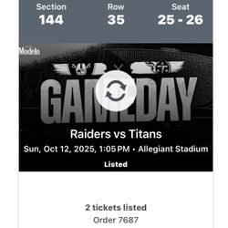 Raiders Vs Titans 