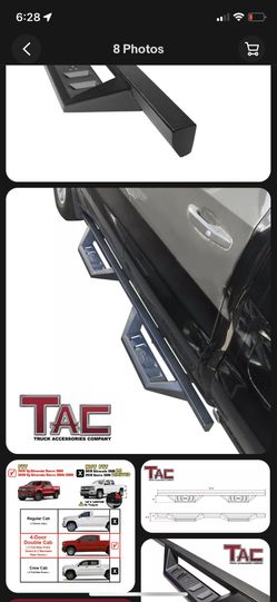 Sidewinder Running Boards for 19-22 Chevy Silverado/GMC Sierra 1500 Double Cab