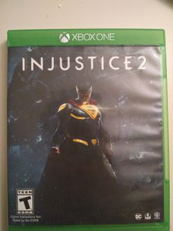 INJUSTICE 2 XBOX ONE GAME