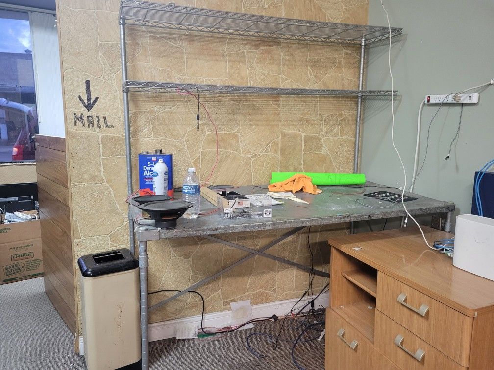 Metal Workbench