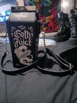 Goth Magnet Snap Bag