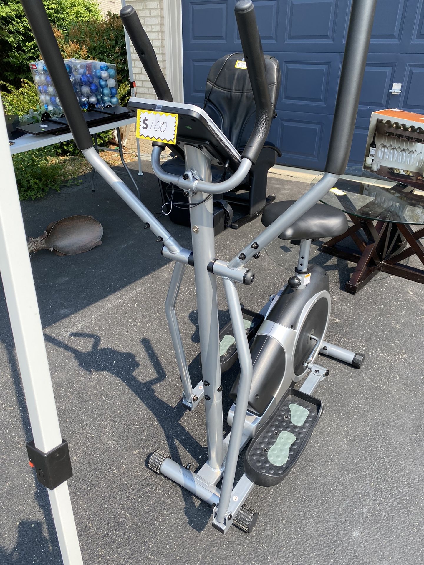 Elliptical/Bike Combo