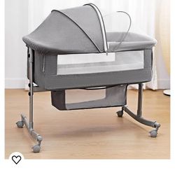 Bedside Crib for Baby, 3 in 1