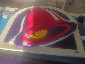 Original Large taco bell outdoor sign