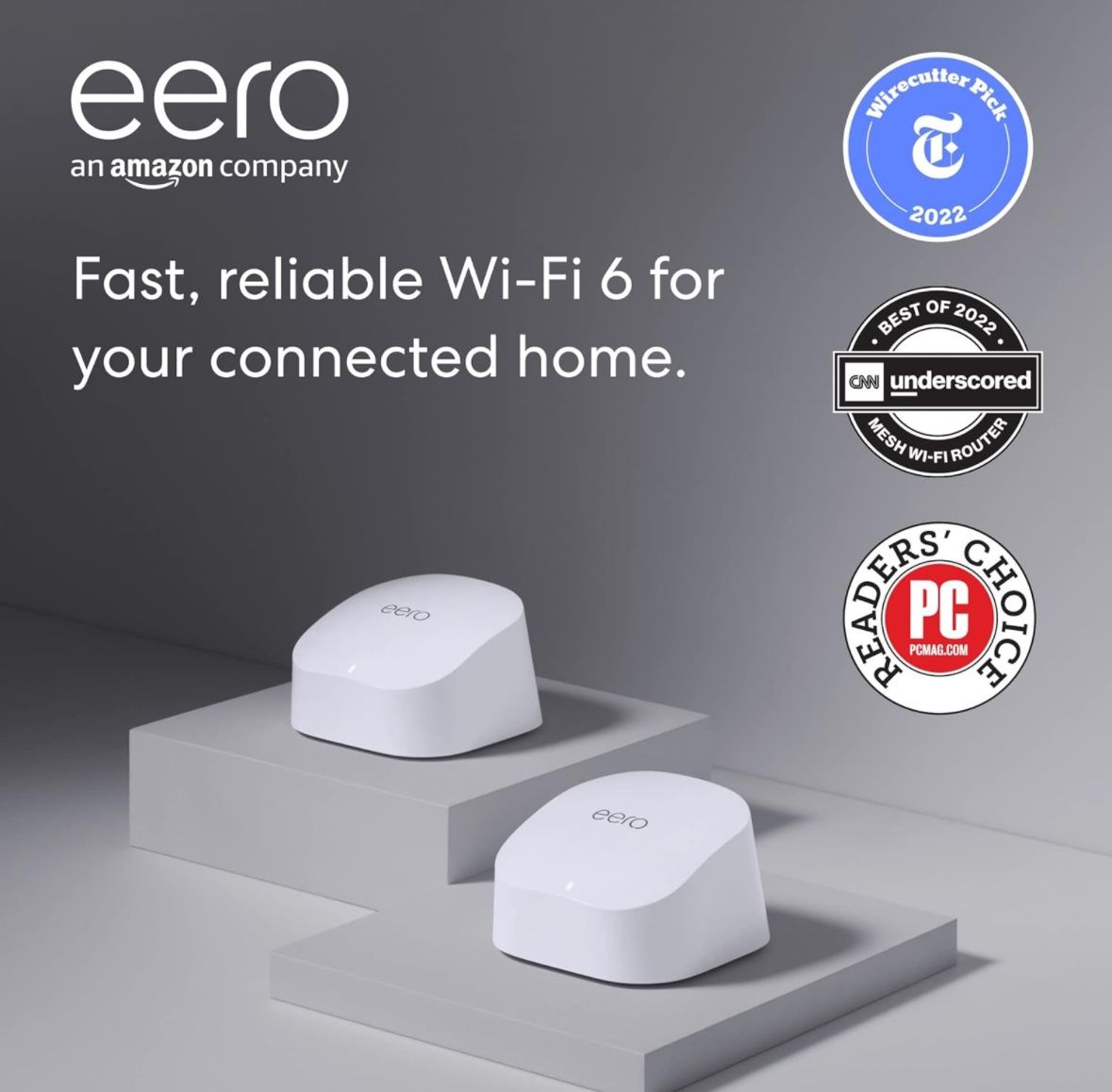 Eero 6 Dual Band WiFi Router.