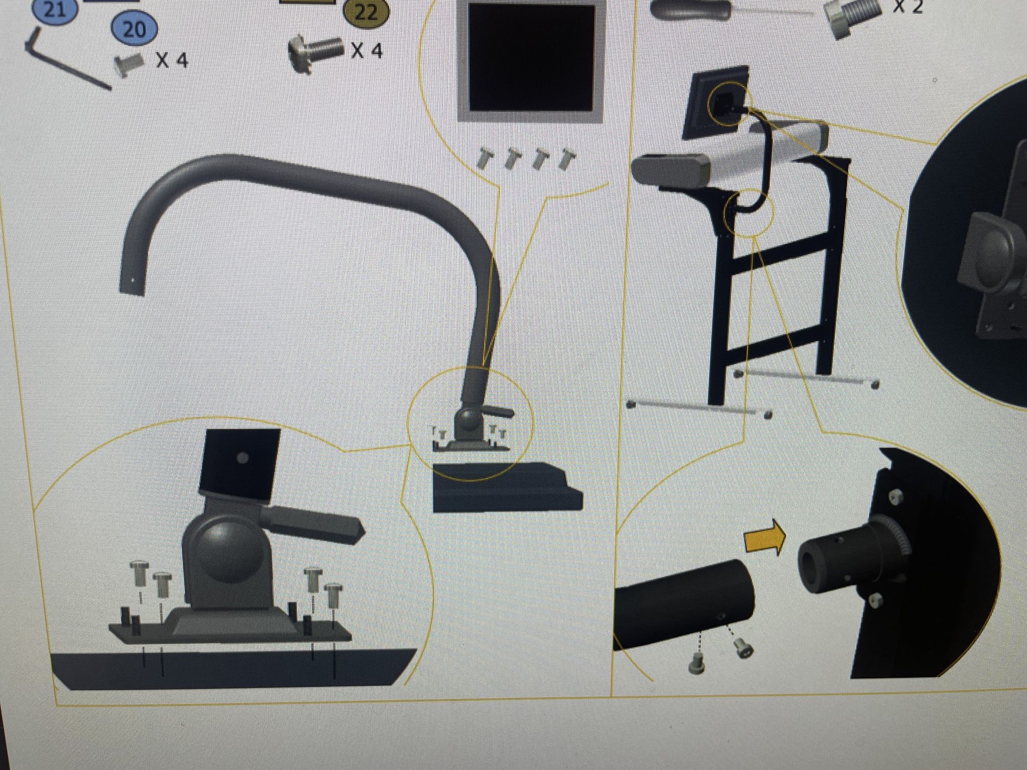 Contex Scanner Stand Excellent SD3615 MFP