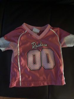 2t girls raiders jersey