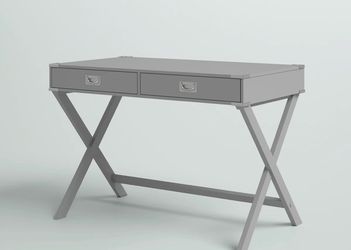 Gray Writing Desk *Priced to sell