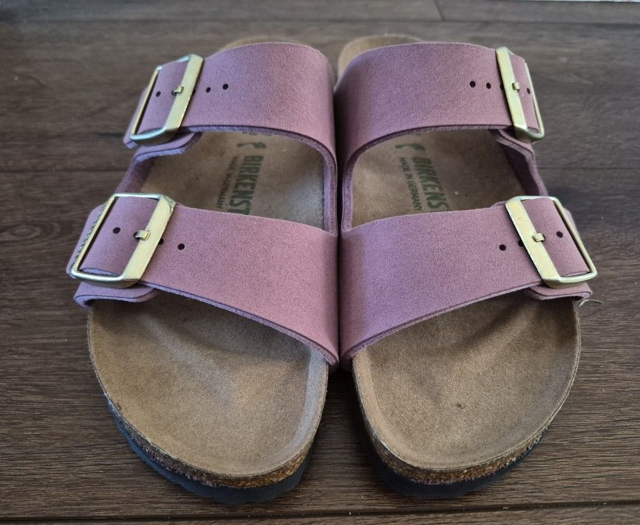 NEW Birkenstock Arizona Sandal Vegan Berry Crush EU sz 37 US W6 M4