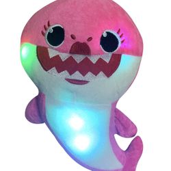 Singing LED Light Plush Toys Music Doll English Song Toy Gift