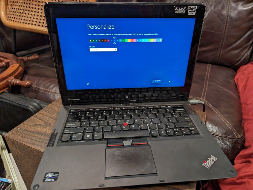 Lenovo Thinkpad S230u Laptop Works Great Computer Lap Top Twist 