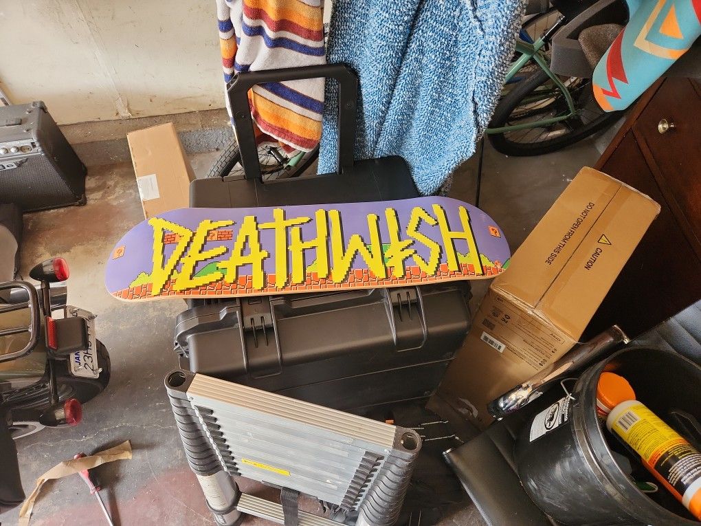 Death wish Skateboard Deck