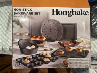 Hongbake 10-Piece Nonstick Bakeware Set – Complete Set