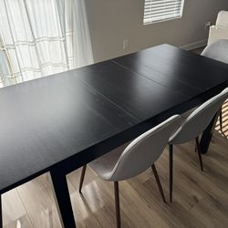 Black dining Table