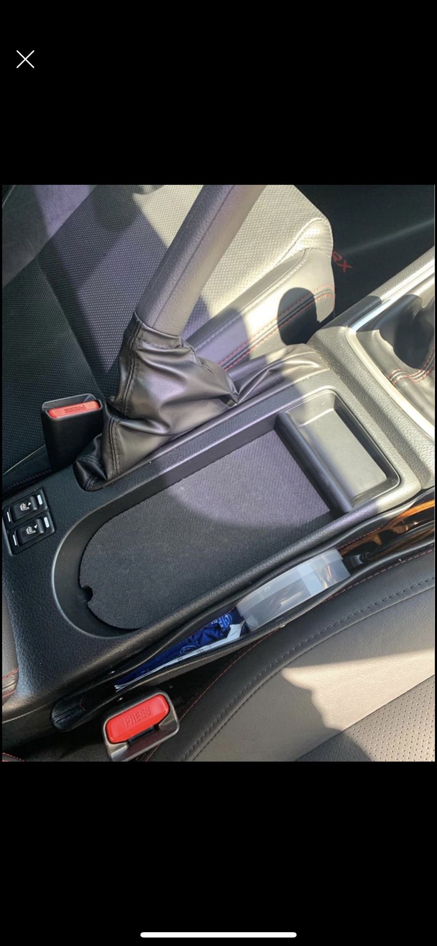 Customized cup holder cover for 2015-2020 Subaru WRX