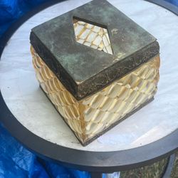 Antique Tissue Holder