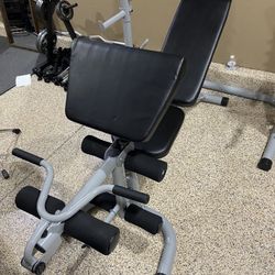 Workout Bench, Home Gym With Multi Gym 