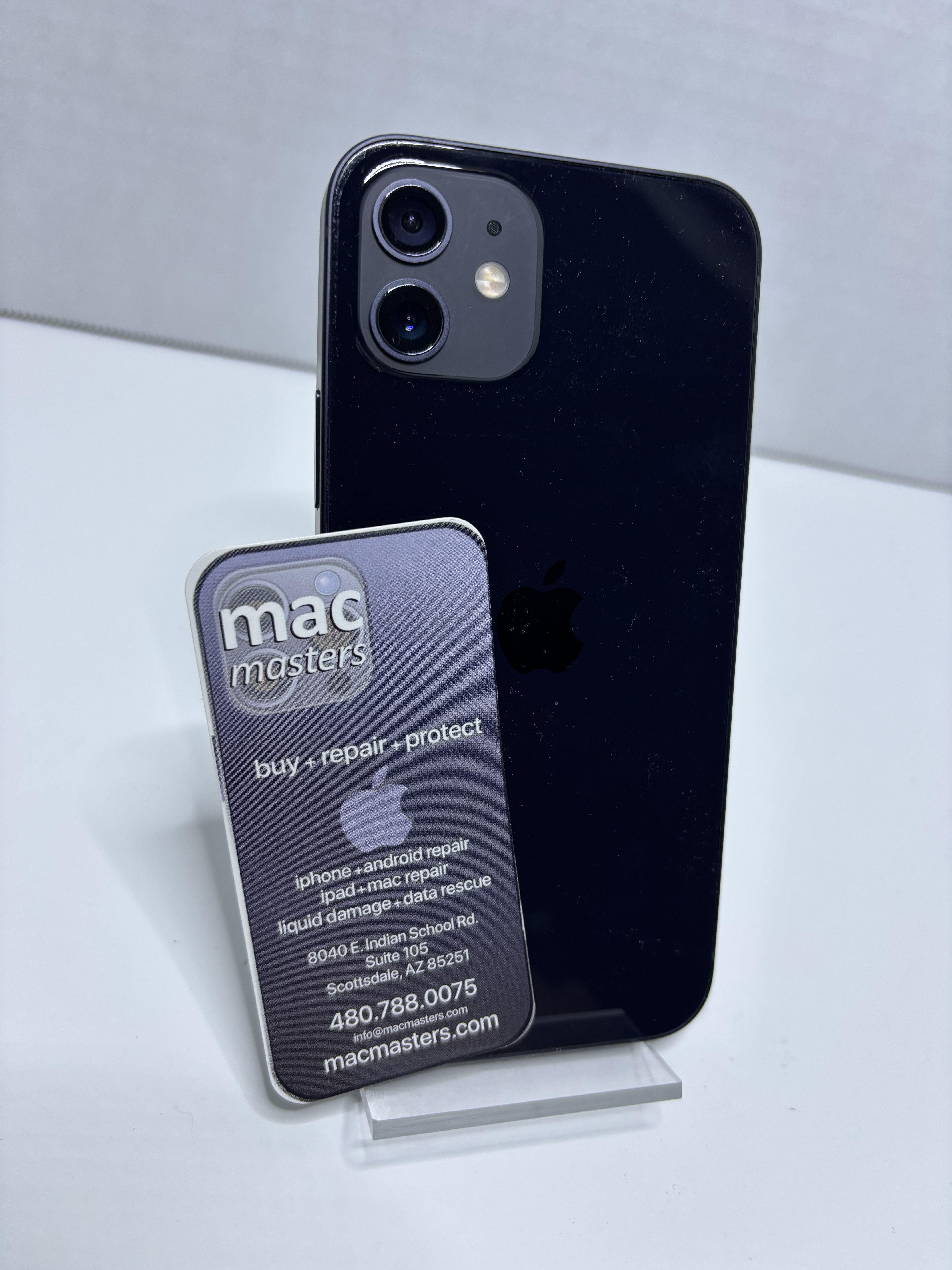 iPhone 12, Black, 64GB, A2172, SIM Unlocked
