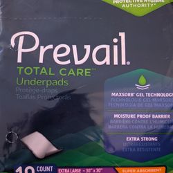 Prevail Total Care Underpads 10 Count