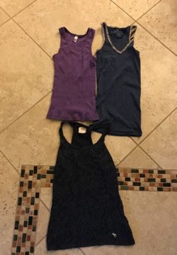 Designer tank tops junior small size 3 total