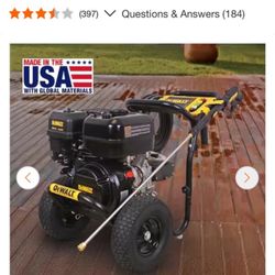 DEWALT 4400 PSI 4.0 GPM Cold Water Gas 