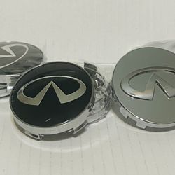 Infiniti Wheel Center Caps Chrome Or Black New