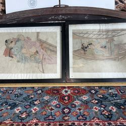 Antique Japanese Erotic Paintings 
