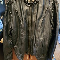 Motorcycle Leather Jacket