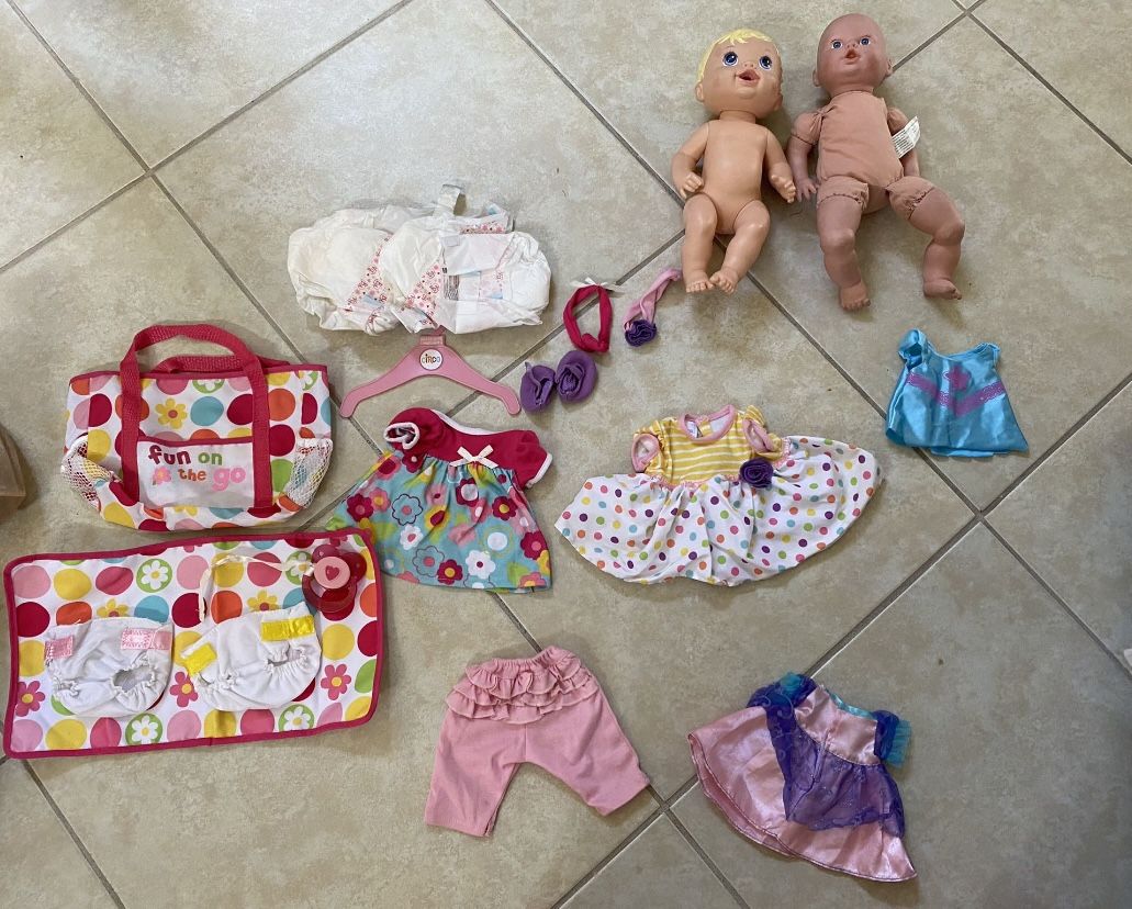 Baby Alive And Doll With Accessories Toy