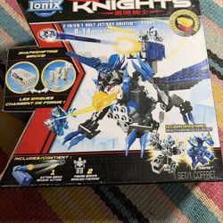 Tenkai Knights Ionix 2-in-1 Volt Jet Sky Griffin Building Set 展开骑士11001 New